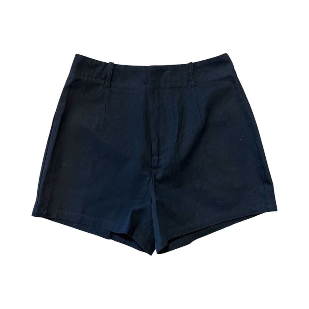 Black High-Waisted Shorts. Medium. NWT